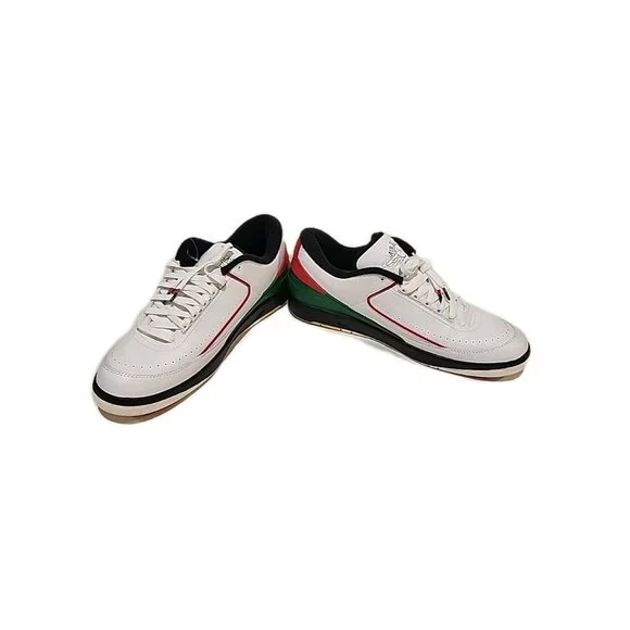 NIKE Air Jordan sz 17 Mens Sneakers 2 Retro Low Quai 54 leather basketball shoes